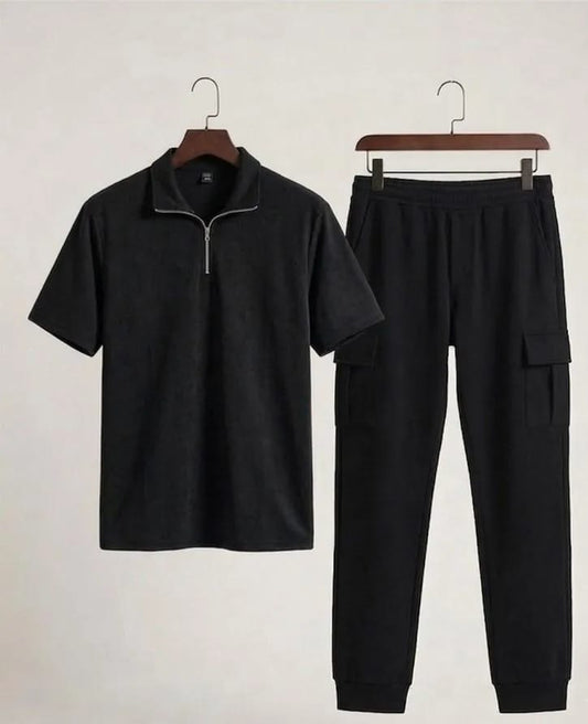 Men Drifit Zipper Tracksuit